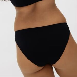 NWT Everlane low rise black bikini bottoms